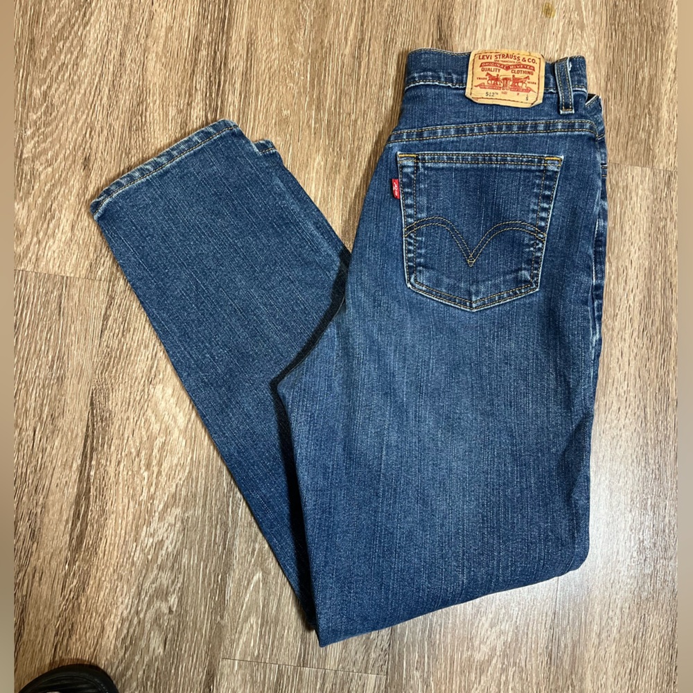 Y2K‎ Levi's 512 Women's Classic Blue Classic Slim Tapered Jeans Y2k